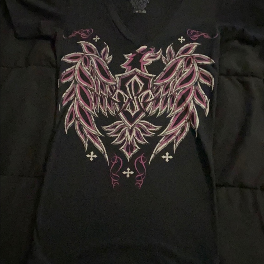 Affliction v neck